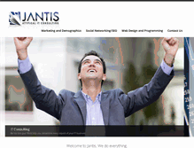 Tablet Screenshot of jantis.com